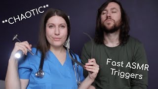 The Worlds FASTEST ASMR Medical Exam Real Person ASMR [upl. by Vins]