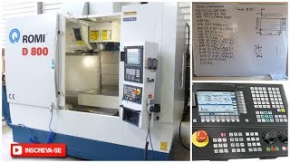 Programação de fresadora CNC simplificada passo a passo [upl. by Spatz]