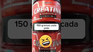 Creatina 150 gramas shorts exercisemotivation calisthenics musculação growth integralmedica [upl. by Ycnej]