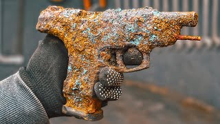 Ultimate Restoration Watch a Broken Pistol Come Back to Life With Shooting Test [upl. by Aihsenod]