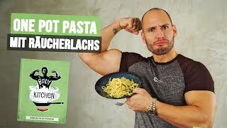 One Pot Pasta mit Lachs  ein Body Kitchen® Rezept mit Flying Uwe [upl. by Navaj]