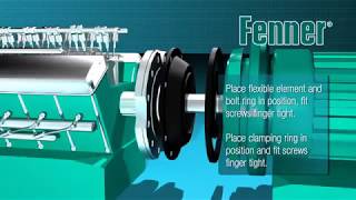 Fenaflex Flywheel Coupling Installation Video [upl. by Emalia920]