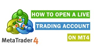 Metatrader 4 ► How to Open a Live Trading Account on MT4 ● XM Tutorial [upl. by Luckin142]