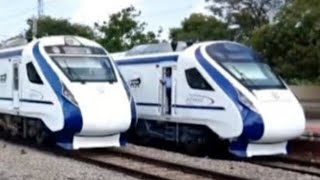 Vande Bharat Express Overtakes Vande Bharat Express First Ever In History Watch It Out [upl. by Swayder]