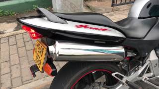 Honda Hornet CB250F7 Original K2 Silencer Sound [upl. by Merkle415]