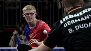 Felix Lebrun vs Benedikt Duda  14 European Championship 2024 [upl. by Elbertina]