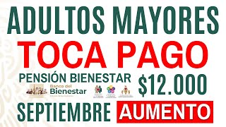 🔔 ¿ADULTOS MAYORES TOCA PAGO DE 12000 Y AUMENTO 🔔 [upl. by Lerred]