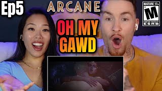 THIS EPISODE SHOWED US A LOT LMAO  Arcane Reaction Episode 5 [upl. by Harutek496]