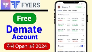 FYERS me फ्री DEMATE account kaise khole  Fyers demat account opening 2024 me [upl. by Cayla]