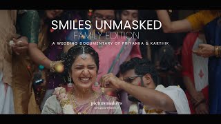 Capturing Characters Priyanka amp Karthiks Heartfelt Wedding  Rinas Venue  Picturemakers [upl. by Iat]