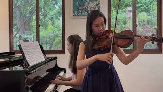 ABRSM Grade 6 Violin Exam 2024 C1 Moderato 英国皇家小提琴6级 [upl. by Ecinna789]