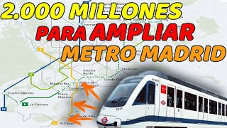 ✅ ASÍ Será la AMPLIACIÓN del METRO de Madrid ✅ Líneas 3 5 10 y 11  METROSUR  Barajas  Circular [upl. by Attirb]