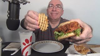 ASMR ChickFilA Mukbang [upl. by Placidia]