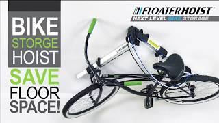 Floaterhoist BA1  Bike Storge Hoist [upl. by Foscalina594]