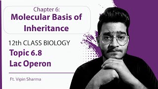 Topic 68 Lac Operon and Gene Regulation  Molecular Basis of Inheritance  12th Class Biology Notes [upl. by Tacye]