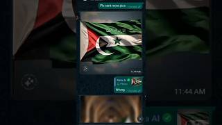 Un Seen Face of Meta AI Not sending me correct Plestine flag 🇦🇪🇦🇪 freeplastine shorts gaza [upl. by Hgielime]