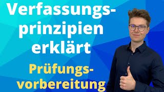 Verfassungsprinzipien erklärt  Abschlussprüfung Verwaltungsfachangestellte amp Verwaltungsfachwirte [upl. by Evets669]