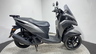 YAMAHA TRICITY MWS 125 2018 41K WALK AROUND  RUNNING VIDEO [upl. by Stillas444]