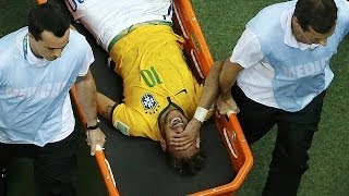 Injury puts Brazils Neymar out of World Cup [upl. by Durante]