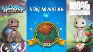 Sackboy A Big Adventure  Twoplayer Gameplay  All Orbs Collected [upl. by Senzer]