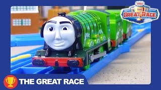 The Great Race TrackMaster The Flying Scotsman  The Great Railway Show  Thomas amp Friends [upl. by Kjersti]