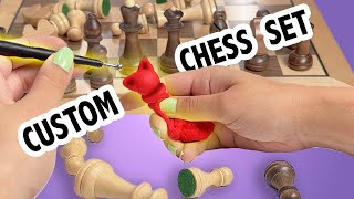 Making a Custom Chess Set Pt 1 [upl. by Barden]