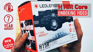 H15R Core 🔦 2500 lumens 250 meter Max 80 hour run time Rechargeable Headlamp  Ledlenser Malaysia [upl. by Romney]