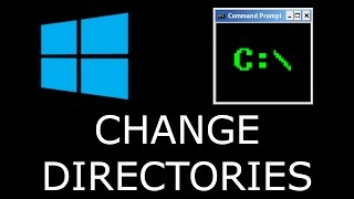 Command Prompt Change DirectoriesFolders To Another Drive [upl. by Aldred381]