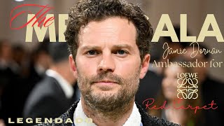 LEGENDADO🆕Jamie Dornan MetGala Red Carpet 2024🍀💚 [upl. by Helaine]