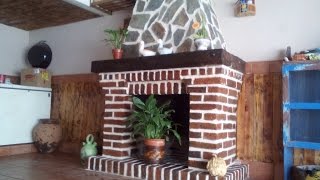 Como hacer una Chimenea  How to make a fireplace [upl. by Jerald]