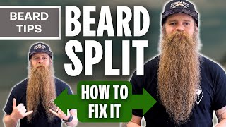 How To Fix The Beard Split In The Middle  Beard Confidence and Tips  Braw Beard 2023 [upl. by Bernarr186]