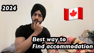 How to find accommodation in 2024 canada 🇨🇦 as a international student 🇨🇦 [upl. by Abbate526]