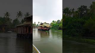 Alleppey Boat ride ☔🌧️Kerala India [upl. by Ydnyc316]