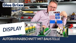 Autobahnabschnitt mit Baustelle von BlueBrixx [upl. by Anna-Maria]