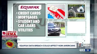 Equifax data breach puts 143 million Americans at risk [upl. by Ahsyia]