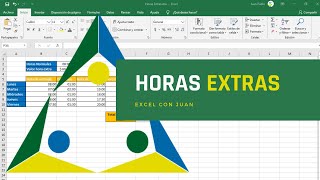 Calculo De Horas Extras Con Excel [upl. by Allan]