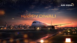 Air India Wishes You A Very Happy Diwali [upl. by Elleirbag]