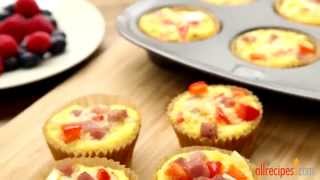 How to Make Omelet Muffins  Paleo Recipes  Allrecipescom [upl. by Einnalem]