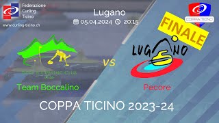 Curling  FINALE Coppa Ticino 202324 [upl. by Schwejda]