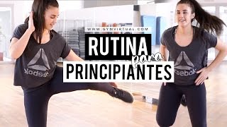 Rutina para principiantes ejercicios de piernas y cardio [upl. by Dixon625]