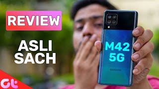 Samsung Galaxy M42 5G Full Review With Pros and Cons  Budget 5G Phone Asli Sach  GT Hindi [upl. by Haven421]