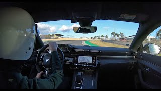 Peugeot 508 PSE  un tour du circuit Bugatti au Mans essai [upl. by Whittaker]