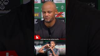 Kompany lobt überragenden Olise “Wenn er so weitermacht…” shorts [upl. by Llerrom]