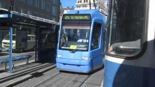 Straßenbahn München der PWagen HD [upl. by Ameen]