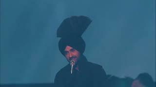 Diljit dosanjh Tribute to Sidhu Moosewala bai  rogers Arena Canada  World tour Born to shine [upl. by Lash]