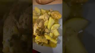 TAJINE POULET AUX OLIVES CITRON CONFIT ET POMMES DE TERRE [upl. by Fredenburg594]