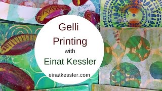 Gelli® Plate Printing [upl. by Eixirt]