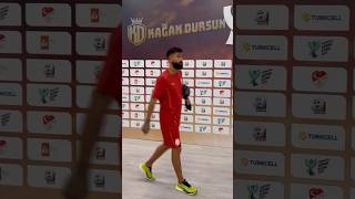 Süper Kupa sonrası Kaan Ayhan Kerem Demirbay ve Metehan Baltacı  Galatasaray  Beşiktaş [upl. by Eckblad]