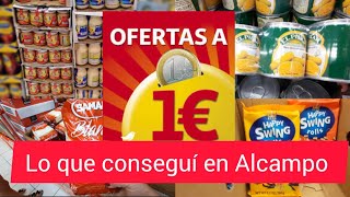 Todo a 1 euro alcampo Volvió septiembre 2023 Supermercado de España [upl. by Aamsa]