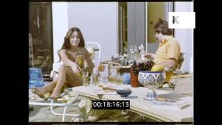 Pool Party Late 1960s France HD from 16mm [upl. by Oneg394]